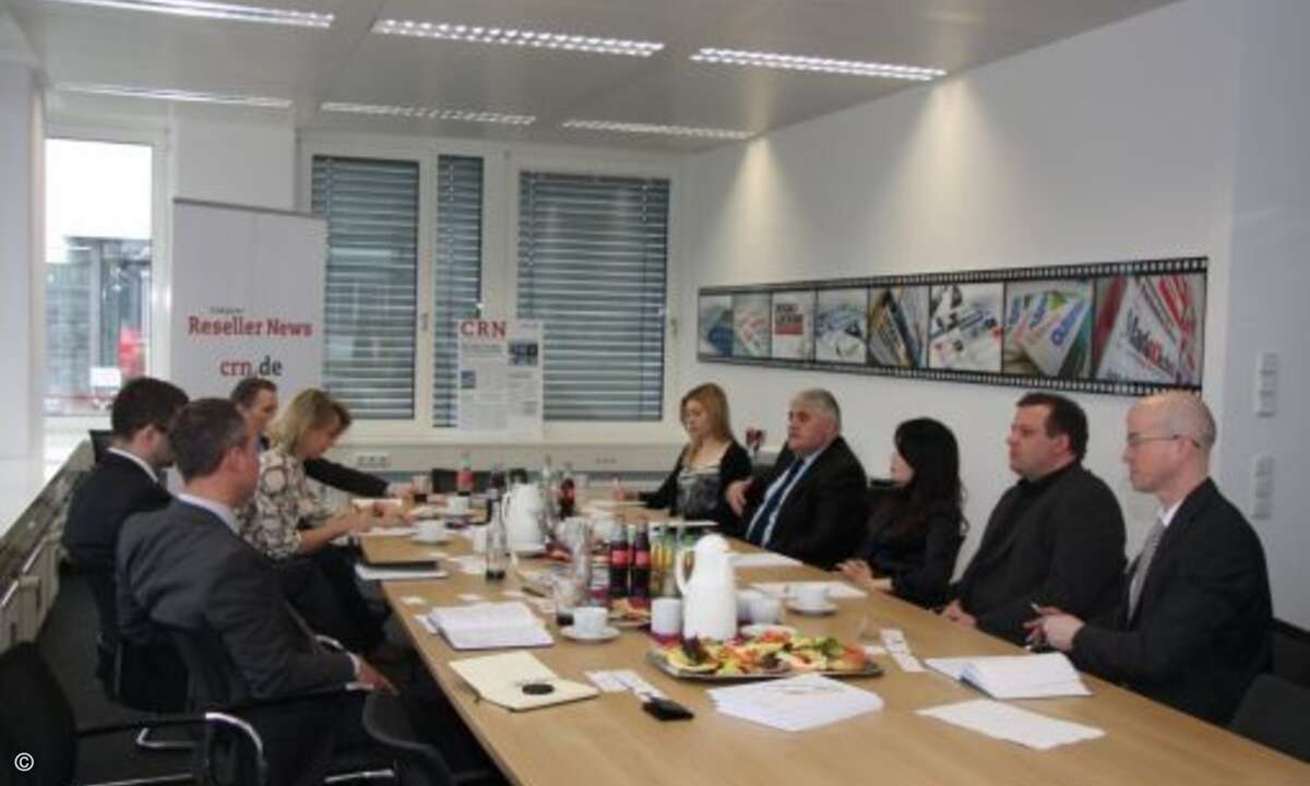 Vertreter von Herstellern und Distributoren diskutierten beim CRN Roundtable zum Thema »Healthcare« (Bild: CRN)