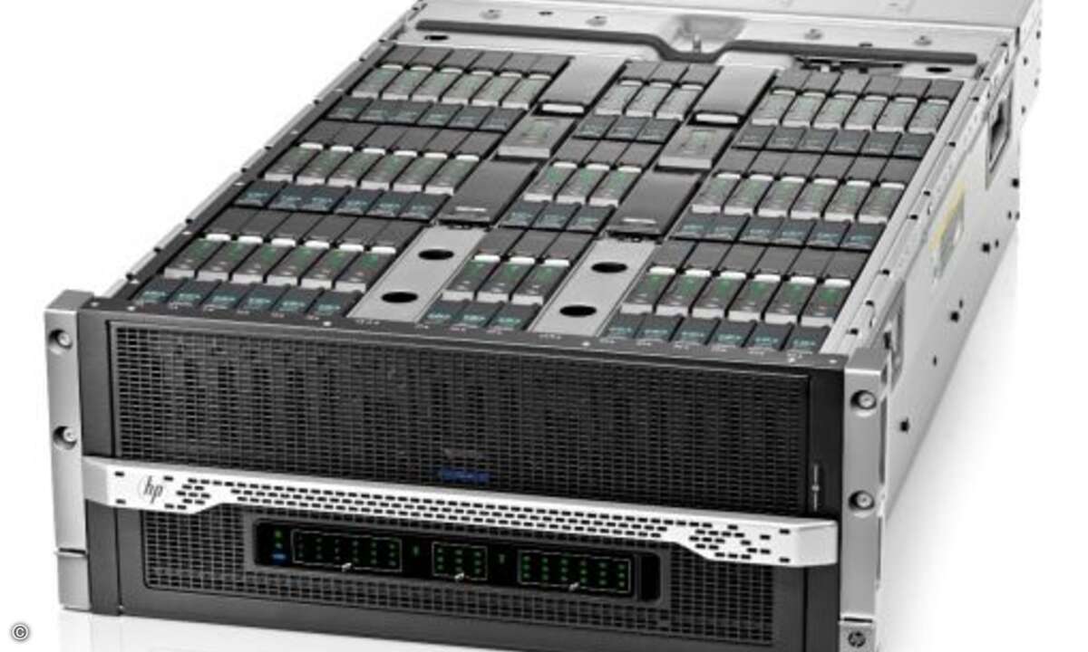 Im Gegensatz zu herkömmlichen x86-Servern lassen sich bei Moonshot die einzelnen Cartridges für spezielle Workloads optimieren (Bild: HP)