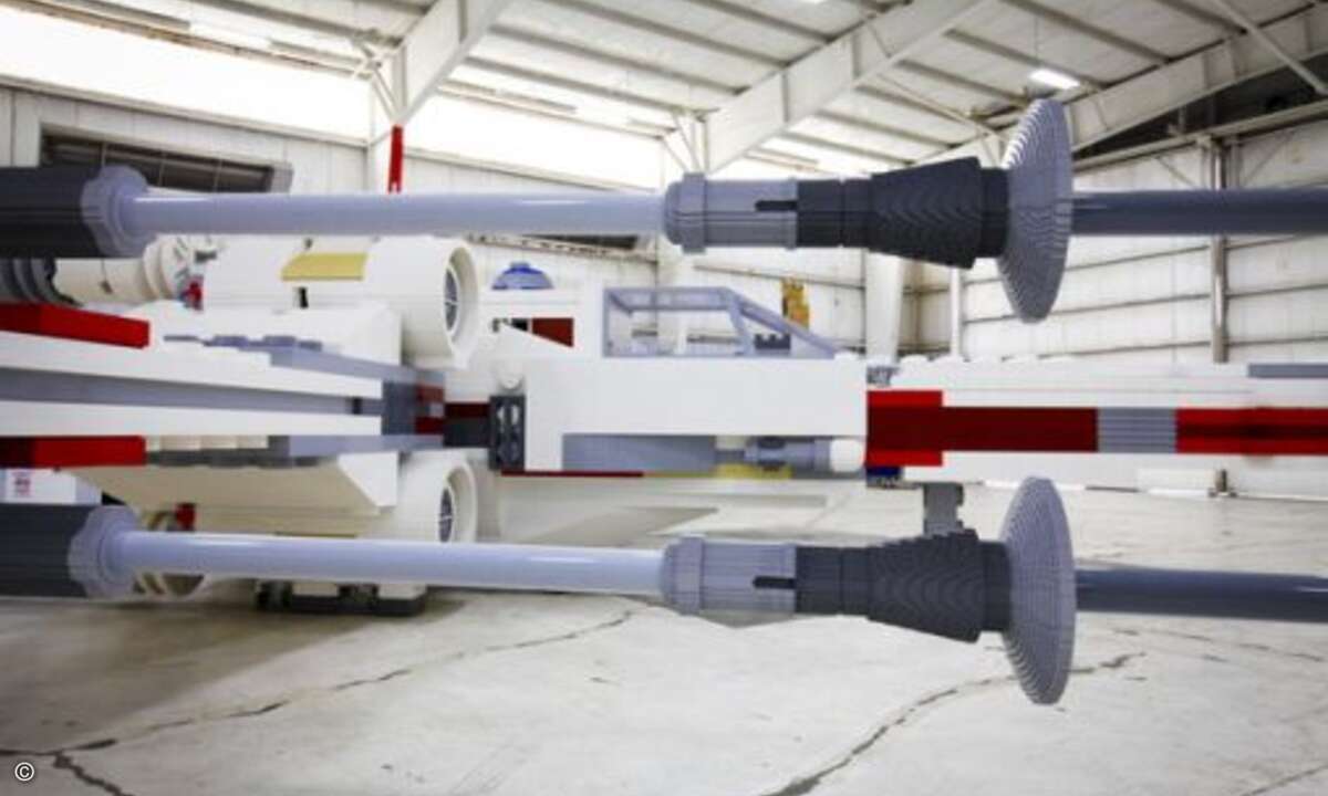 Bis ins Detail haben sich die Baumeister dabei an das Original gehalten. (Bild: Lego)