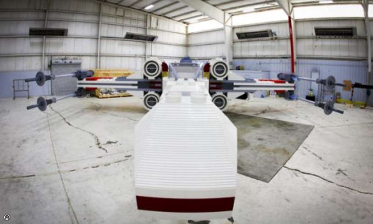 Luke, ich bin Dein Privatjet. (Bild: Lego)