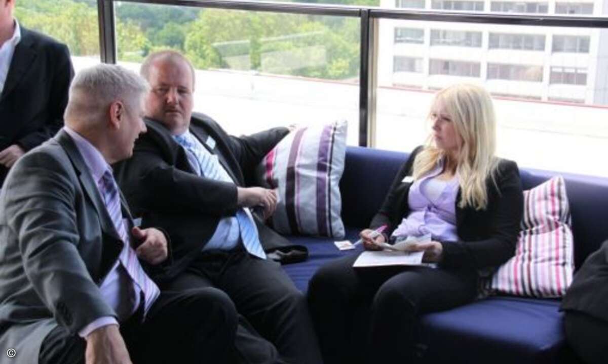 Die Besucher nutzten den Partnertag zum Networking (Bild: Exclusive Networks)