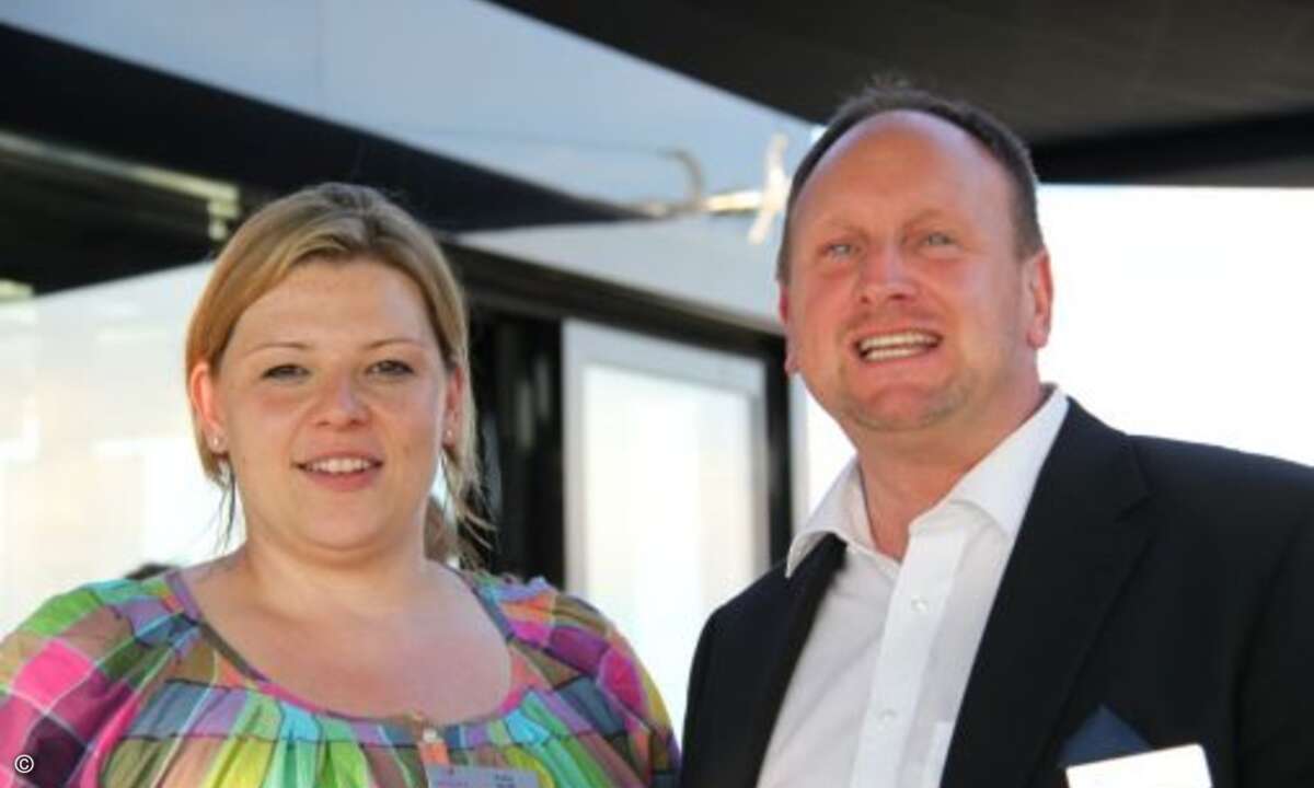 Katja Wolff und Steffen-Brieger von EXNW (Bild: Exclusive Networks)