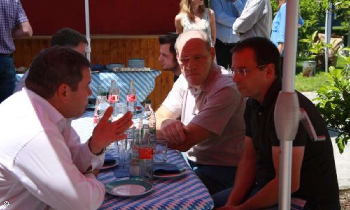Und über vieles diskutiert