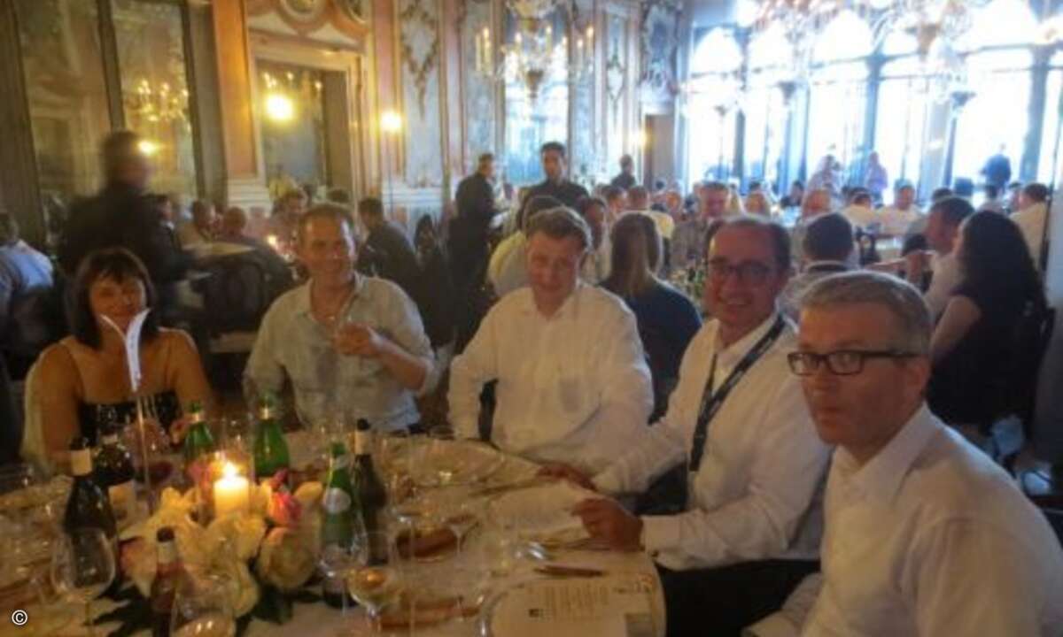 Barocke Atmosphäre beim Gala Dinner