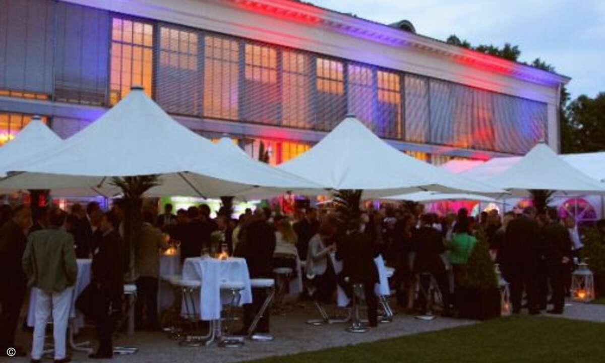 Das Palmenhaus bot eine einzigartige Kulisse (Foto: WEKA)