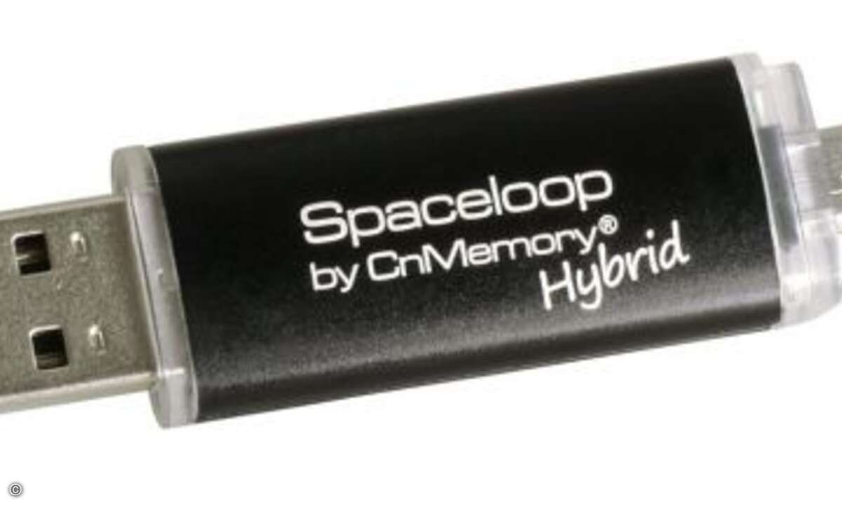 USB-Hybrid-Stick von CnMemory: CRN verlost drei Stück davon!(Bild: CnMemory)