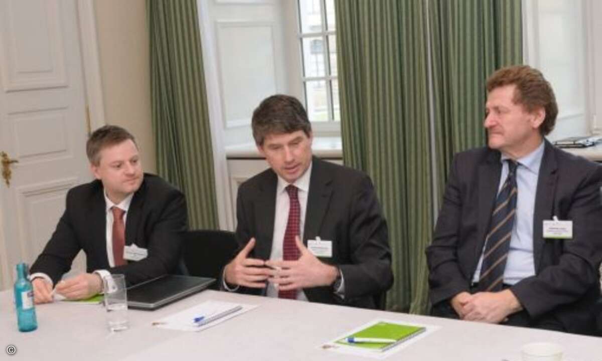 Stephan Mühlemann, Dell, Daniel Stadelmann, We Do IT und Hellfried Lohse, Interface Systems (Bild: Dell)
