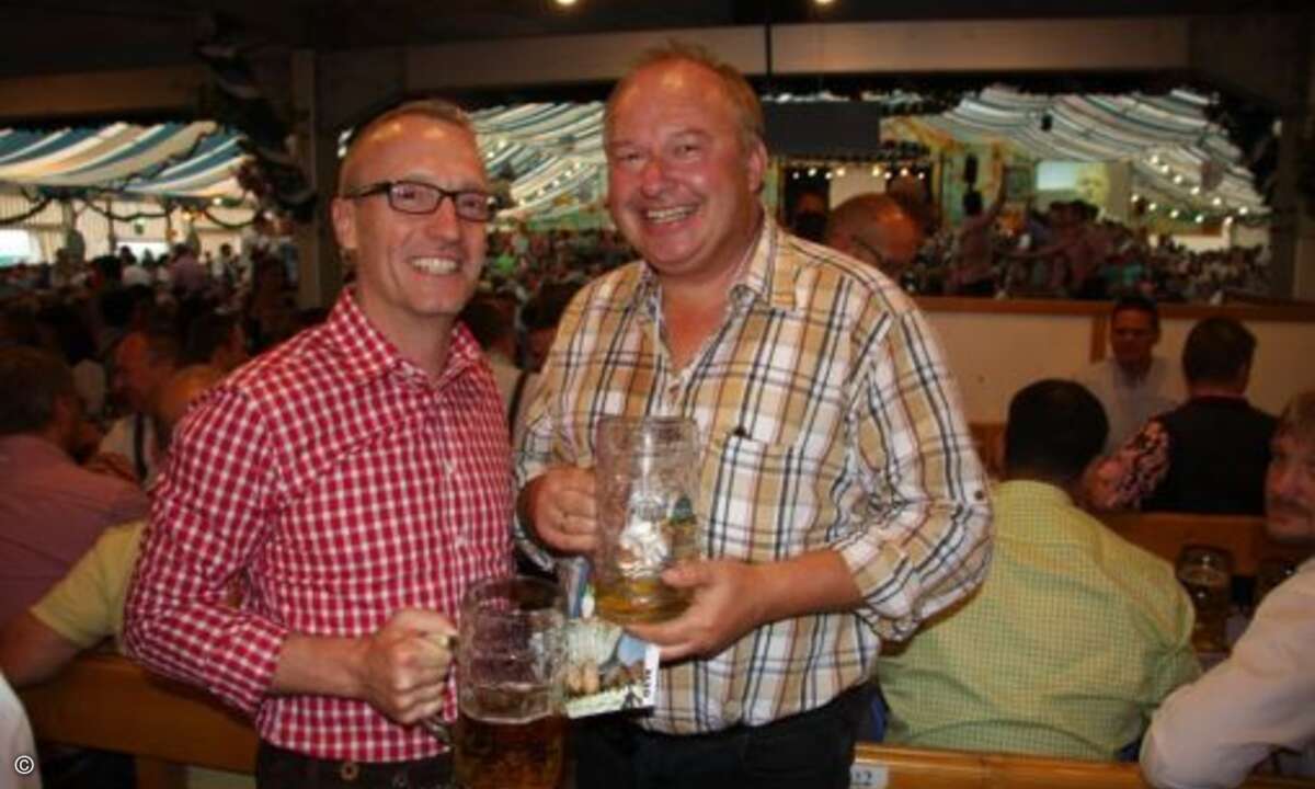 Die Geschäftsführer von Cora-IT: Ralf Martin Ester und Klaus Rosenkranz waren auch erstmals dabei (Bild: CRN)