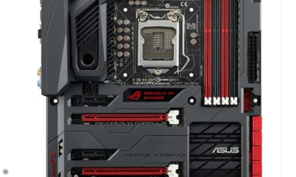 Nicht nur dank der Pnazerung macht das Maximus VI Formula eine gute Figur (Foto: Asus)