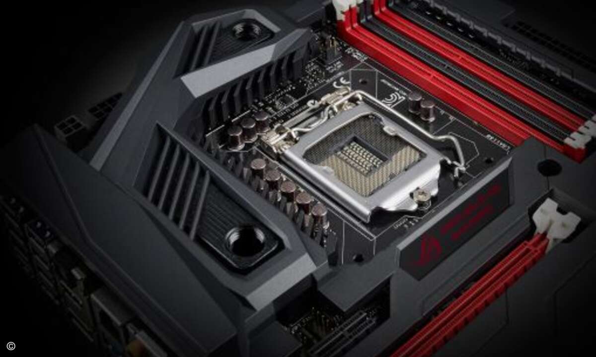 Das Maximus VI Formula unterstützt Intel-Prozssoren (Foto: Asus)
