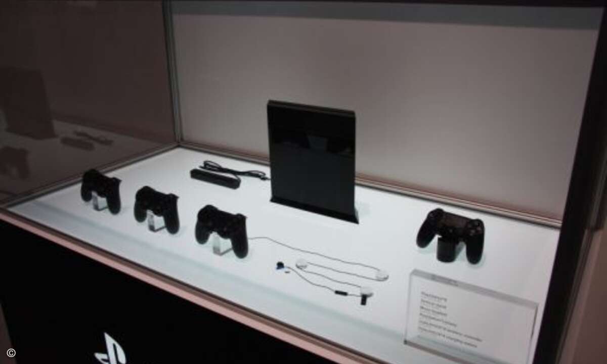 Gaming ist kein Kernthema der IFA. Dennoch hat Sony die Playstation 4 mitgebracht. (Foto: CRN)