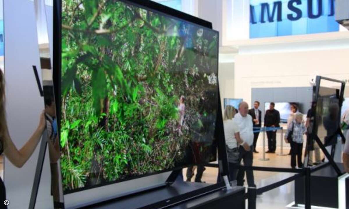 Ultra HD war auf der IFA das große Thema im TV-Bereich. Bisher fehlt aber noch der Content. (Foto: CRN)