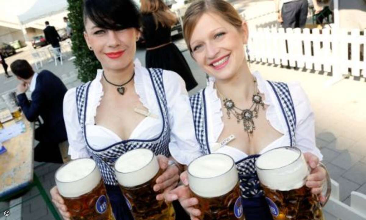 Ein Hauch von Bayern in Berlin - na dann Prost! (Foto: IFA)