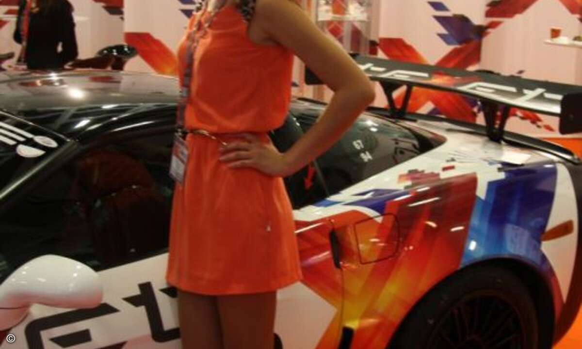 Dieses tolle Fahrgestell macht Lust auf eine Ausfahrt - vielleicht kommen die hübschen Kurven auf dem Beifahrersitz mit? (Bild: CRN)