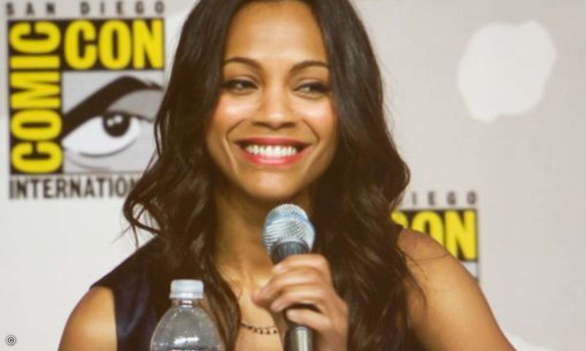 Platz 5: Zoe Saldana, bekannt als Vorbild der digitalen Neytiri aus dem 3D-Epos Avatar. (Bild: Wikimedia Commons)