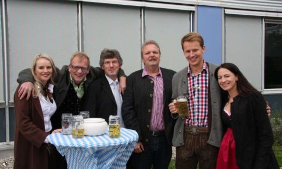 Das Team der Funkschau war beinahe in Komplettbesetzung vertreten (Bild: CRN)