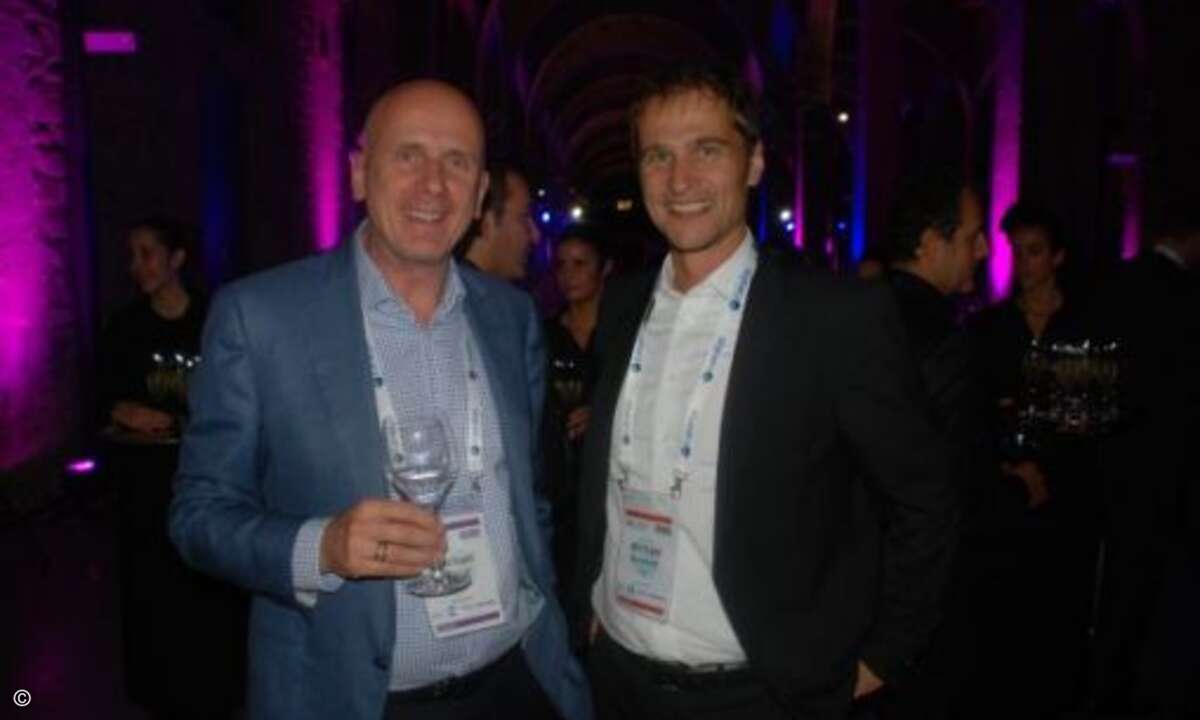 Tech Data-Chef Michael Dressen und Michael Bernhardt von HP (Bild: CRN)