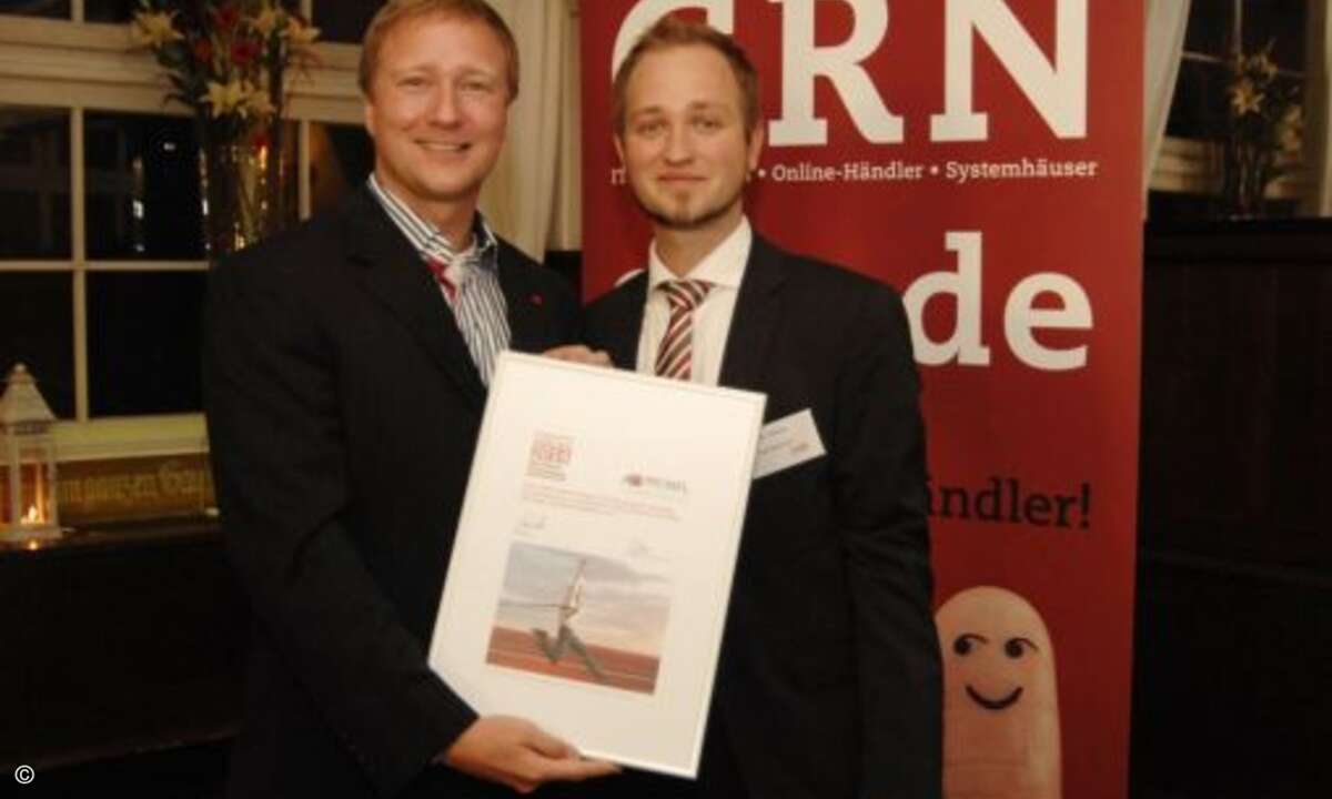 Magnus Michael von Michael Telecom durfte sich über den dritten Platz im Gesamtranking freuen (Bild: CRN)