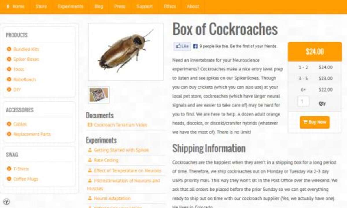 Sollte dabei etwas schief gehen... (Bild: backyardbrains.com)