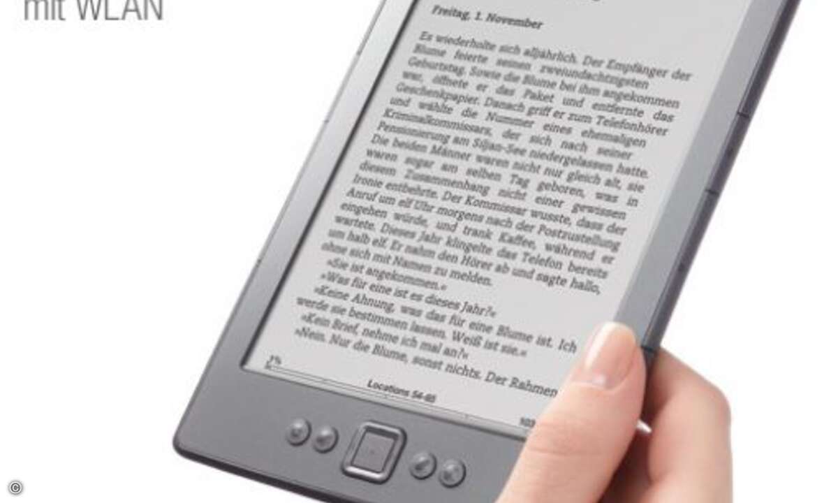 Verkaufsrang 2: Kindle, 15 cm (6 inches) e-ink display, WLAN, silver gray (Bild: Screenshot Amazon.de)