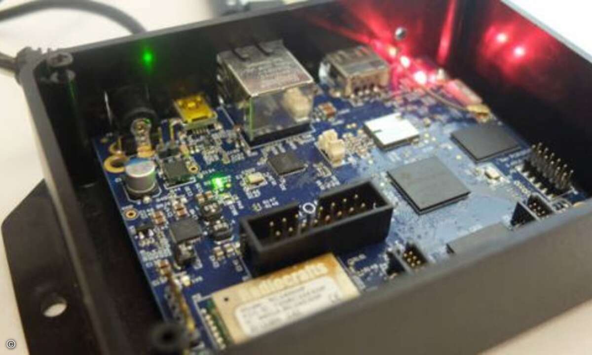 Über ein Gateway können Gerät der Gebäudeautomatisierung von der ganzen Welt aus gesteuert werden. (Bild: elektroniknet.de)