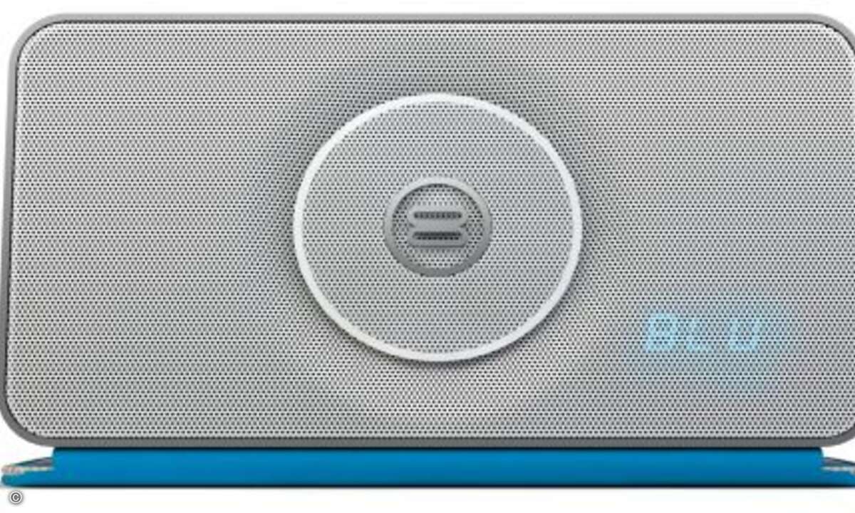 An der Front zeigt das Soundbook die Audio-Quelle an. (Bild: Bayan Audio)