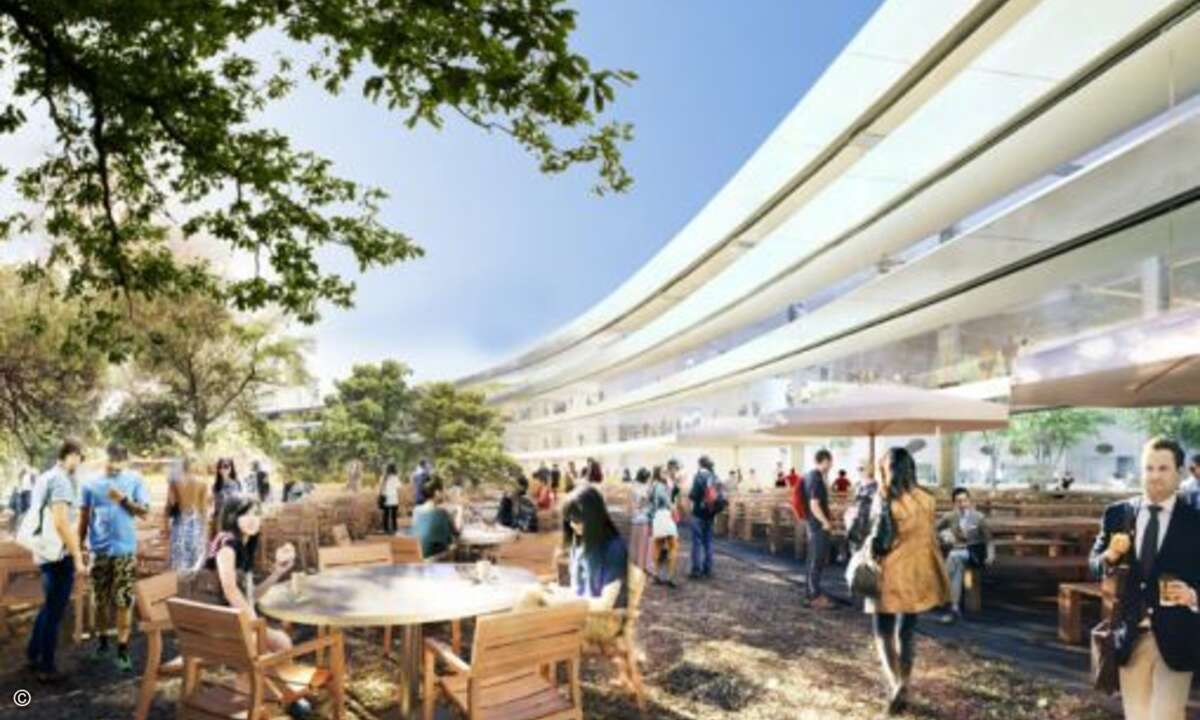 Die Promenaden erinnern an moderne Einkaufspassagen (Foto: Cupertino)