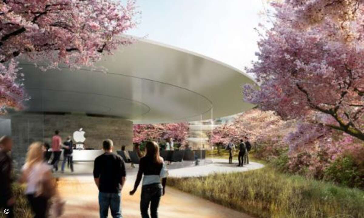 Kirschgarten-Idylle unter dem Zeichen des Apfels (Foto: Cupertino)