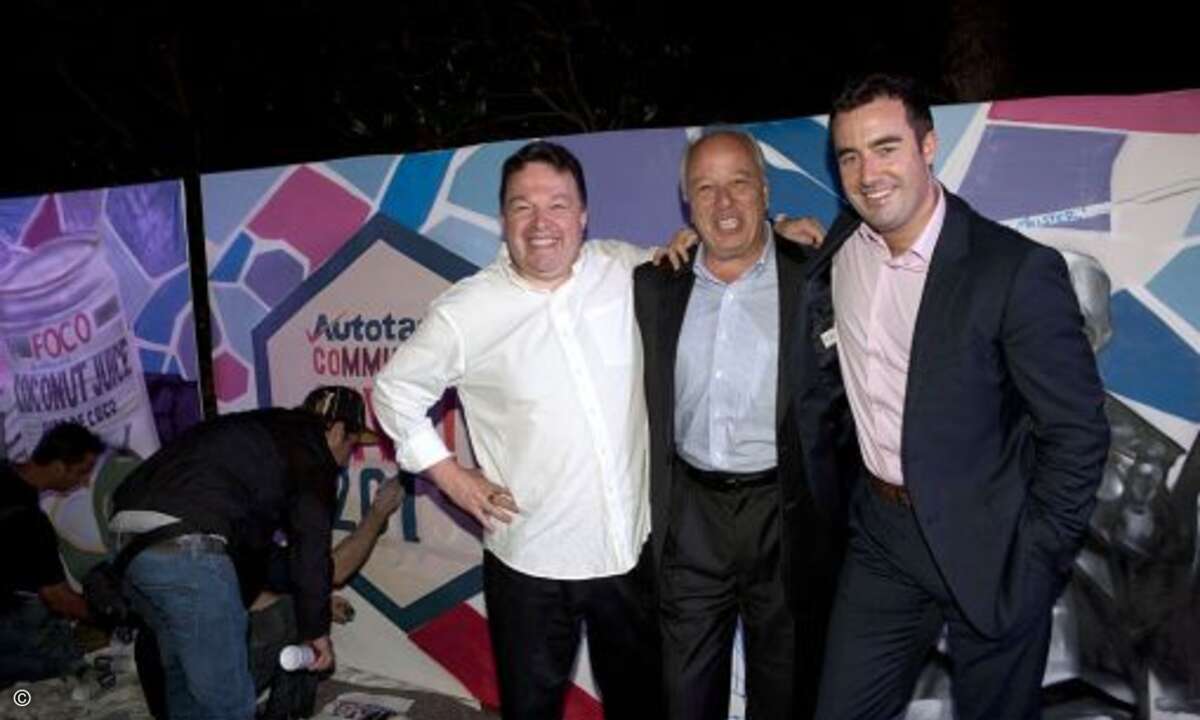CEO Mark Cattini, Chief Financial Officer, Vince Zumbo und Scott Opiela, Vice President of Marketing sind bestens gelaunt (von links). (Bild: Autotask)