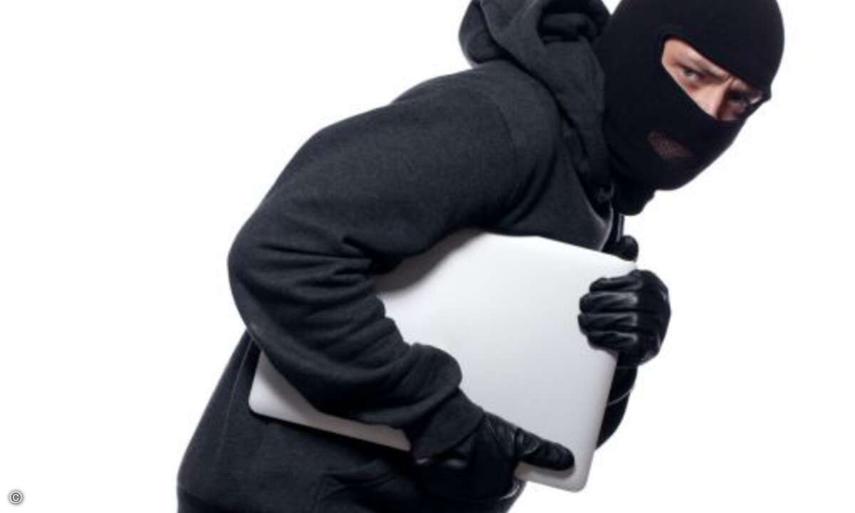 Platz 6: Vereitelter Diebstahl Ein Dieb schleppte nach einem Einbruch zusammen mit anderem Diebesgut auch einen Laptop aus dem Haus – als er floh, geriet er jedoch vermutlich in Panik. Denn den Laptop überließ er im Garten seinem Schicksal. Der Besi