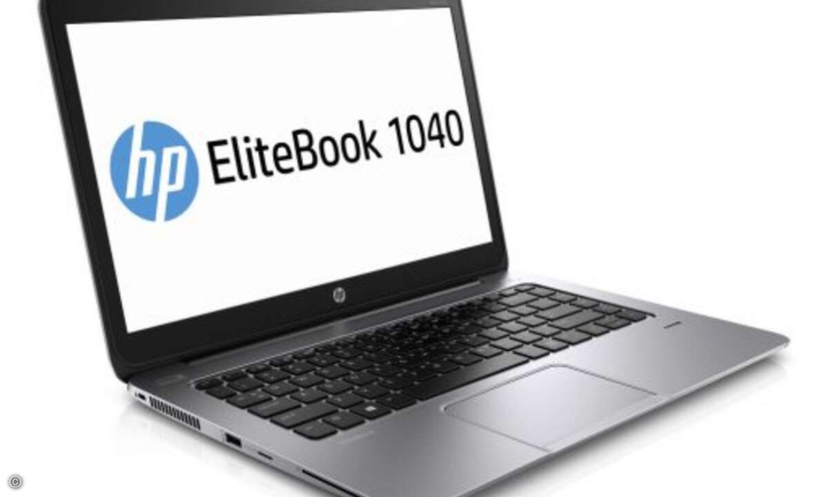 Weiterhin bietet das EliteBook ein 14 Zoll-Display mit Full HD-Auflösung, einen Intel DualCore i5 oder i7 sowie die Option auf 4G LTE Mobilfunk. Als Einstiegspreis nennt der Hersteller einen UVP von 1.799 Euro. (Foto: HP)