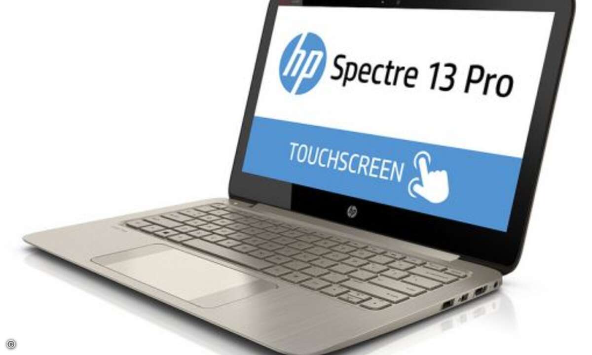 Mit dem »Spectre 13 Pro« stellt HP ein weiteres Ultrabook mit einer noch geringeren Höhe von 15 mm vor. Herzstück des mobilen Rechners ist wahlweise ein Intel Core i3- oder i5-Prozessor und auffälligstes Feature ist das 13,3 Zoll-Touch-Display mit ei