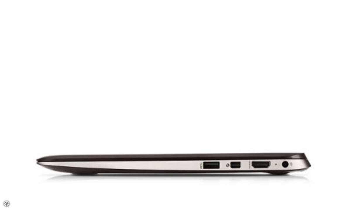 Zusätzlich bietet HP mit dem Spectre 13 interessante Features wie »CoolSense«, mit dem die Überwachung der Temperatur möglich ist sowie das »Control Zone Trackpad«, für die Verwaltung geöffneter Fenster. HP setzt den Einstiegspreis bei 1.199 Euro (UV