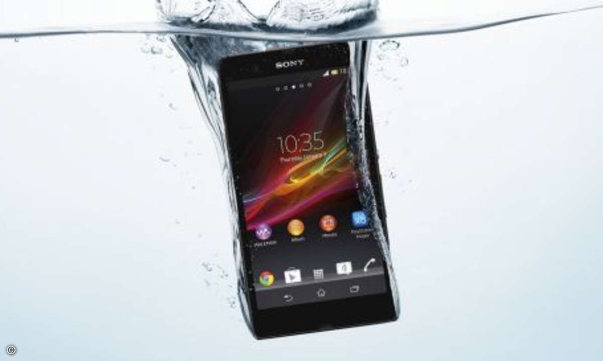 Platz 10: Das wasserdichte James Bond Handy Sony Xperia Z war auch auf Google sehr gefragt. (Bild: Sony)