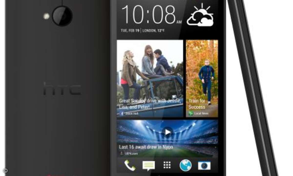 Platz 3: HTCs Flaggschiff One fand viel Zuspruch bei den Käufern und Testern. Ob das allerdings reicht, den einstigen Android-Pionier wieder auf Kurs zu bringen, ist derzeit sehr fraglich. (Bild: HTC)