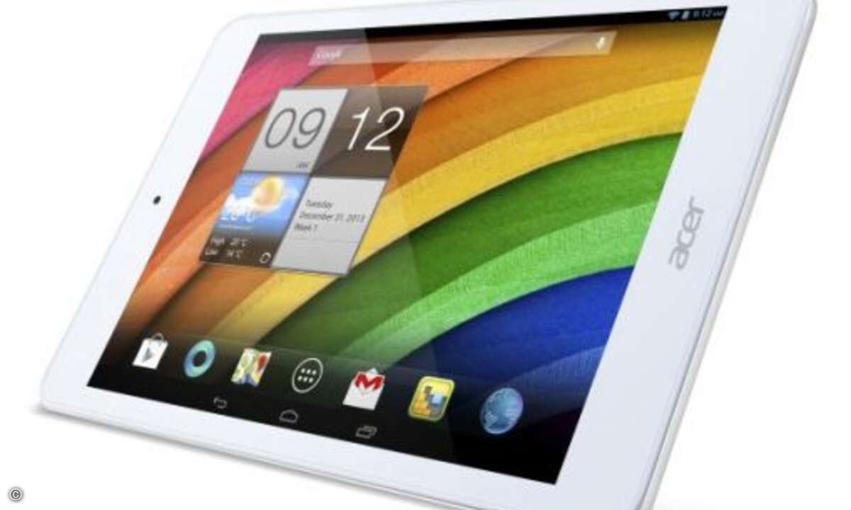 Acer stellt mit dem Iconia A1-830 ein neues Tablet im Apple-Look, das aber nur 169 Euro kosten soll. (Foto: Acer)