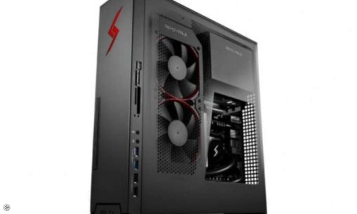 Auf der CES finden sich einige Steam Machine-Konsolen von verschiedenen Herstellern. Hier das Modell Digital Storm Bolt 2. (Foto: Digital Storm)