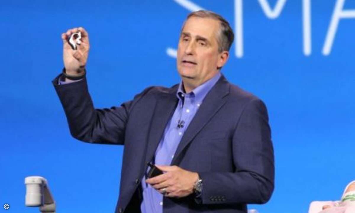 ...die der Chip-Riese während seiner Keynote vorführte. (Foto: CES)