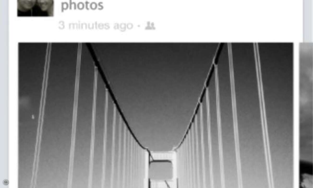 Und so sieht das mobile Facebook heute aus. (Bild: Facebook)