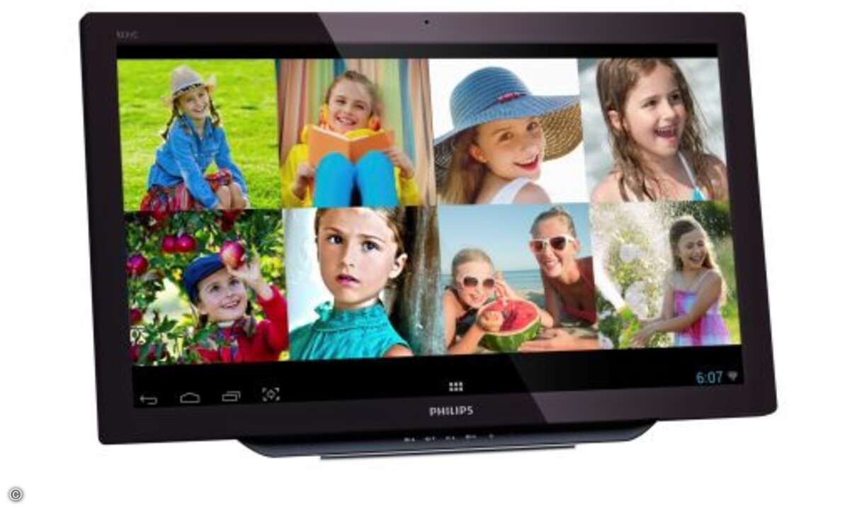 Der S231C4AFD Smart All-In-One ist ein Komplettsystem auf Android-Basis. Der PC fällt weg. Eines der Smart-Displays verlost MMD im CRN Club (Foto: MMD)