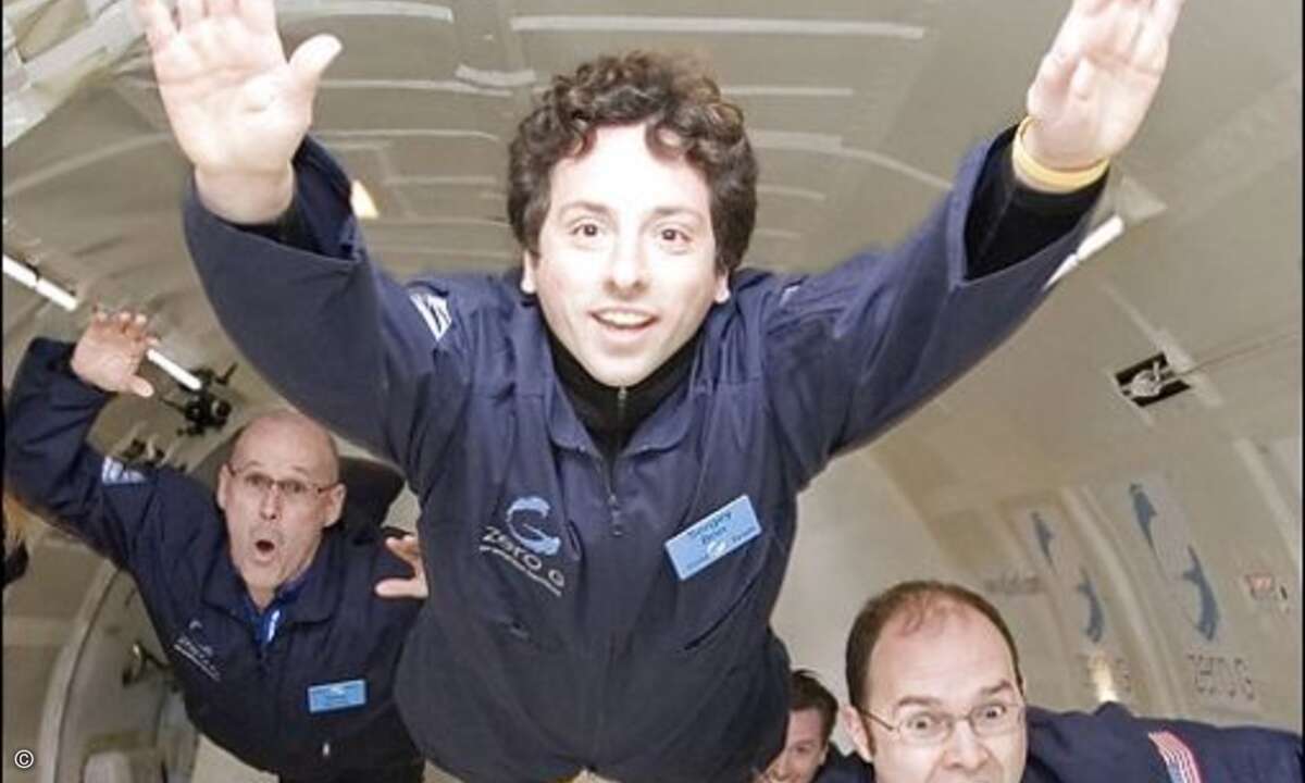 Platz 19: Google-Gründer Sergey Brin könnte sich dank 31,8 Milliarden auf der hohen Kante mit seinen 40 Jahren schon locker in Frührente begeben. Allerdings würde er zuvor gerne noch… (Bild: Google)
