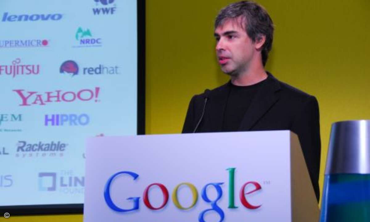 Platz 17: Brins Freund und Kollege Larry Page hat das bereits geschafft, dank 32,3 Milliarden Dollar Privatvermögen. (Bild: Google)