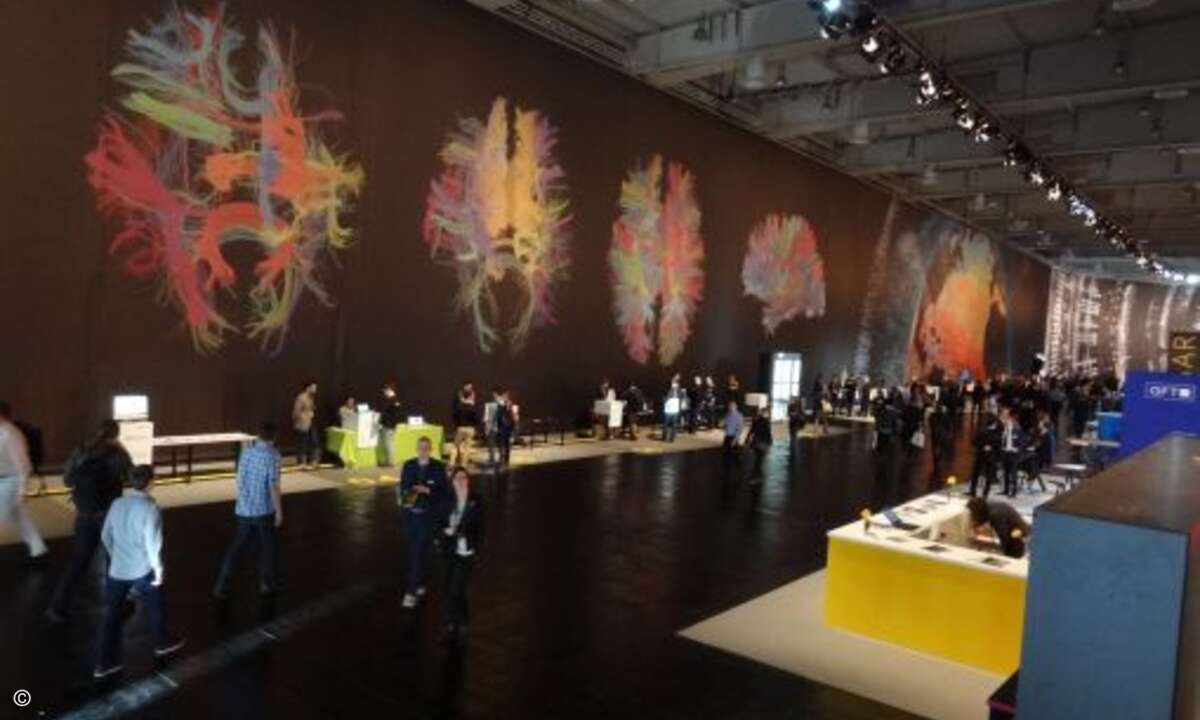 Ausblicke auf die Zukunft mit Technologien wie Big Data in der Code_n Halle... (Bild: CRN / Lars Bube)