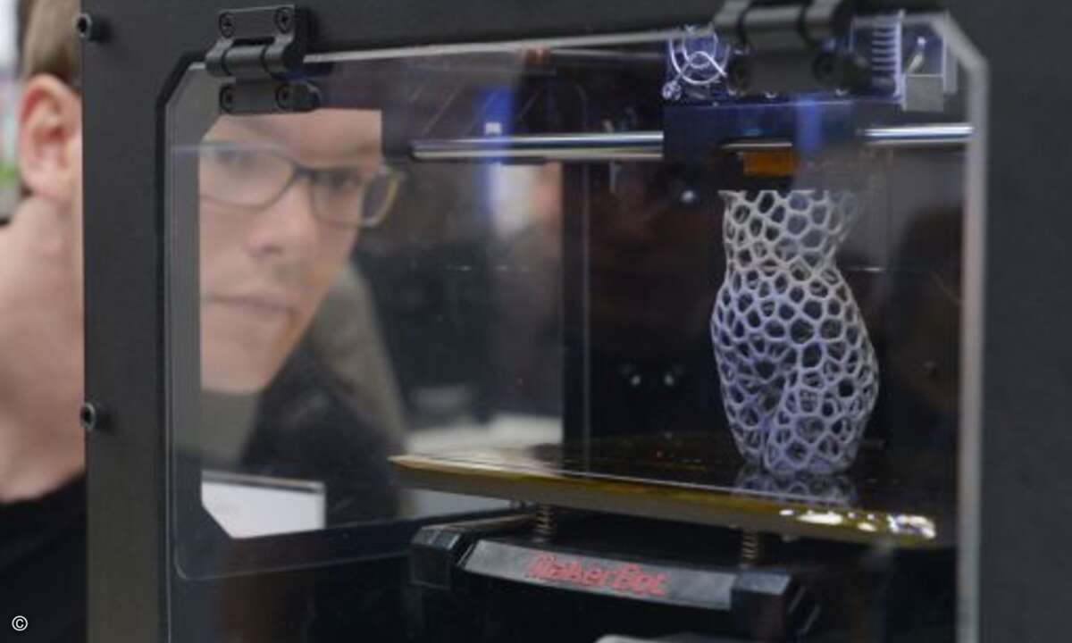... oder 3D-Druckern wie dem Makerbot... (Bild: Deutsche Messe AG)