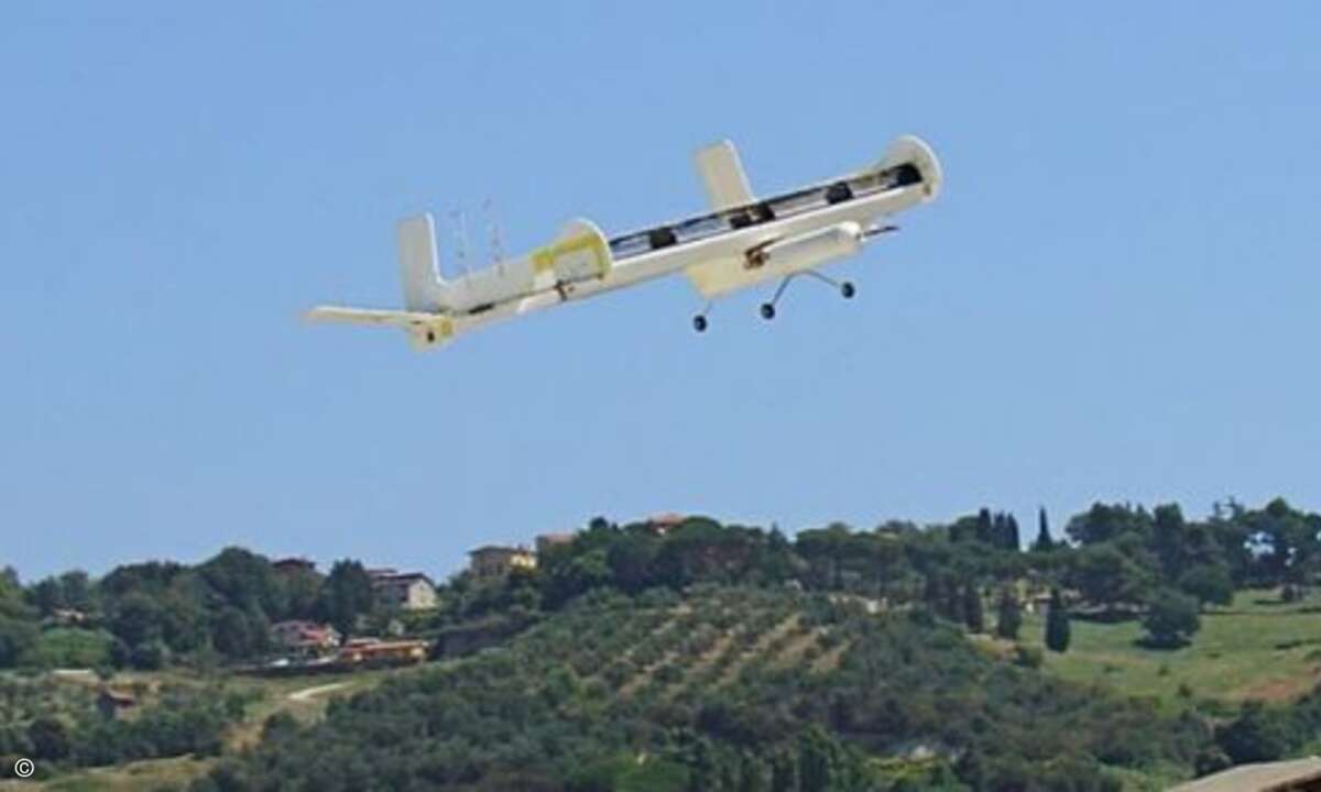 Dieses Modell wurde später modifiziert und mit einem Doppel-Heck ausgestattet. (Bild: Adrian Mann - FanWing Ltd.)