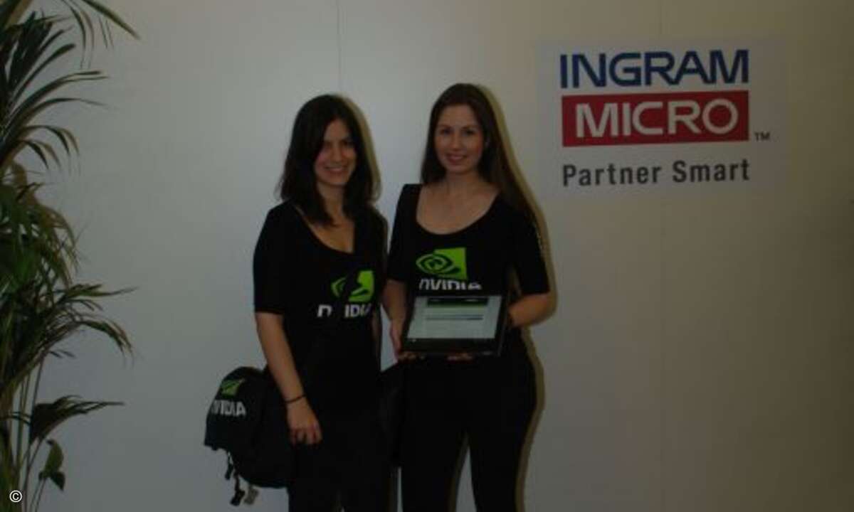 Nvidia sorgt auch auf dem Tablet für scharfe Bilder. (Bild: CRN)