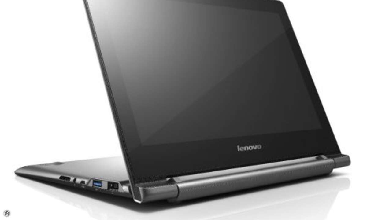 Lenovos Convertible »Chromebook N20p« mit Touchscreen lässt sich einfach in ein Tablet verwandeln (Bild: Lenovo)