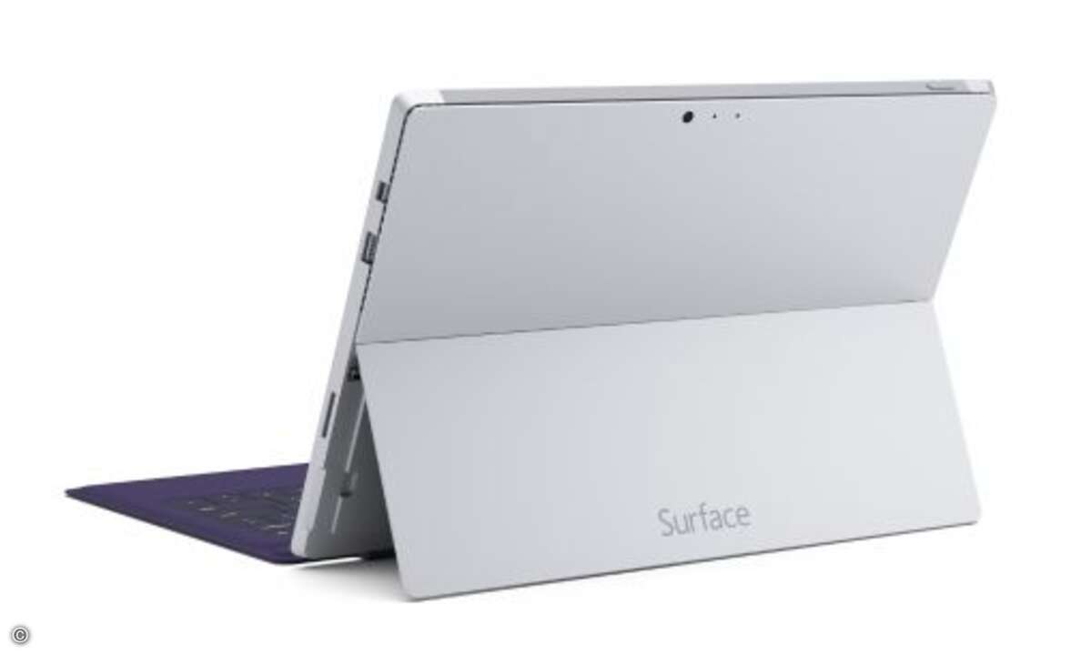 Der bei den Vorgängern oft noch kritisierte Kickstand... (Bild: Microsoft)