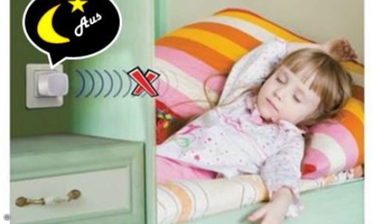 Der Gute-Nacht-Modus schaltet das Gerät weitestgehend ab. (Bild: Edimax)
