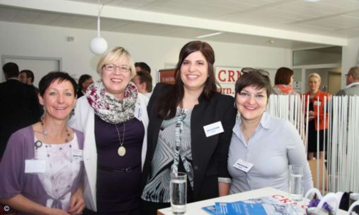Ebenso wie Susanne Kilgenstein (WEKA FACHMEDIEN), Eva Hildebrandt, Krystina Koch und Anja Paschke (alle Lucy Turpin Communications) (Bild: CRN)